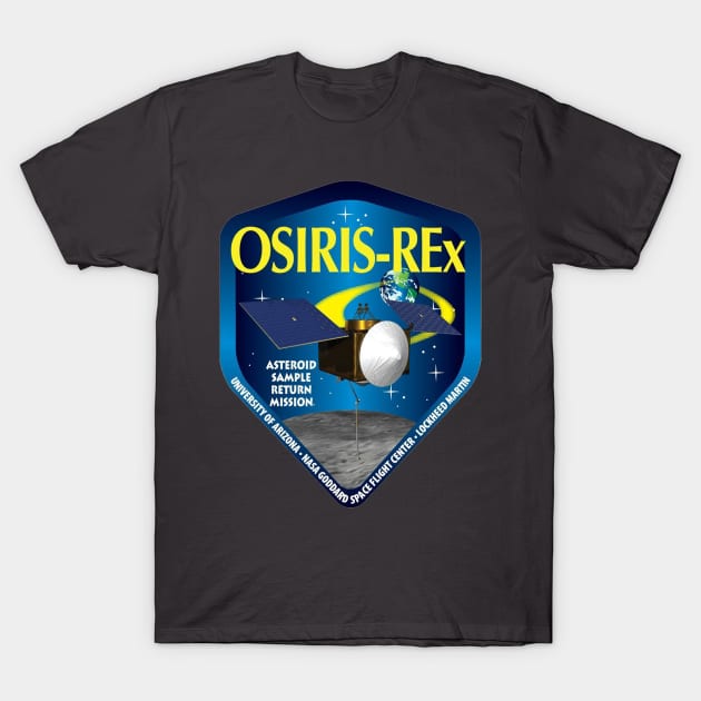 Osiris REx Mission Logo T-Shirt by Spacestuffplus